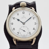 1952 Vintage Omega Pocket Watch Conversion in Nickle (# 14524)