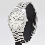 additional dial shot of an omega seamaster day date