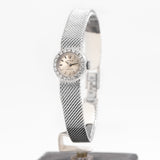 1990's Vintage Rolex Ladies Sized Precision Ref. 9232 in 18k White Gold (# 14052)