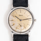 1990's Vintage Piaget Manual Winding Stainless Steel Watch (# 14090)
