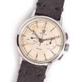 1965 Vintage Omega Chronograph Ref. 101.009 "Meister Dial" Stainless Steel Watch (# 14105)