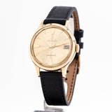 1950's Vintage Mido Multifort Powerwind Ref. 8238 18K Yellow Gold Plated Stainless Steel (# 14124)