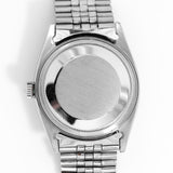 1961 Vintage Rolex Datejust Ref. 1601 Black Dial in 14k White Gold & Stainless Steel (# 15903)