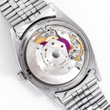 1961 Vintage Rolex Datejust Ref. 1601 Black Dial in 14k White Gold & Stainless Steel (# 15903)