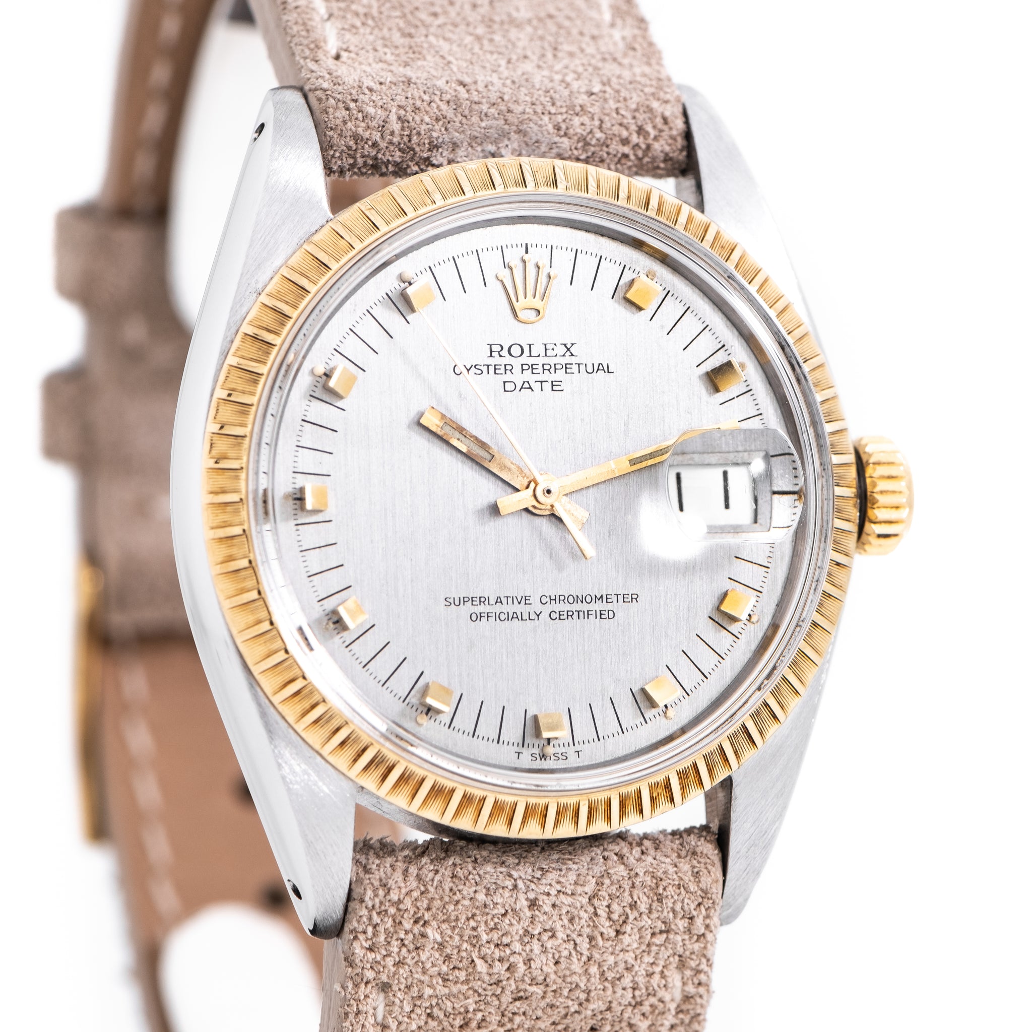 reaktion Ass klar 1966 Vintage Rolex Oyster Perpetual Date Automatic Ref. 1505 in 18K Ye –  Second Time Around Watch Company