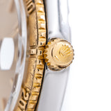 1977 Vintage Rolex Datejust Ref. 1625 "Thunderbird" Turn-O-Graph Two Tone 18K Yellow Gold & Stainless Steel (# 14170)