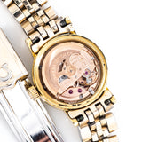 1969 Vintage Omega Ladymatic Ref. 555.003 in 18k Yellow Gold Plated & Stainless Steel (# 14216)