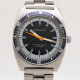 1970's era Caravelle Diver 666 Ref. 3286-DP Stainless Steel Watch (# 13860)