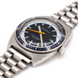 1970's era Caravelle Diver 666 Ref. 3286-DP Stainless Steel Watch (# 13860)