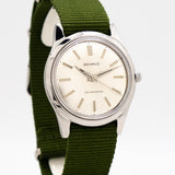 1960's Vintage Benrus 7001 Series Chrome & Stainless Steel Watch (# 13881)