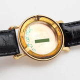 1963 Vintage Jaeger LeCoultre Mystery Dial 10k Yellow Gold Watch (# 13491)