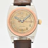 1943 Vintage Rolex Viceroy Ref. 3359 14K Rose Gold And Stainless Steel Watch (# 13898)