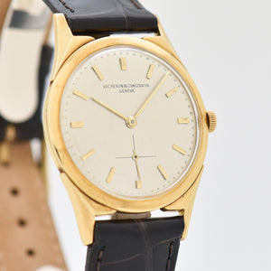 1954 Vintage Vacheron Constantin Ref. 6068 18k Solid Yellow Gold Watch (# 13899)