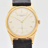 1954 Vintage Vacheron Constantin Ref. 6068 18k Solid Yellow Gold Watch (# 13899)