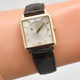 1959 Vintage Longines Mystery Dial Ref. 1050 14k Yellow Gold Watch (# 13401)