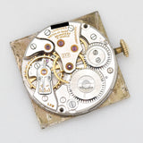 1959 Vintage Longines Mystery Dial Ref. 1050 14k Yellow Gold Watch (# 13401)