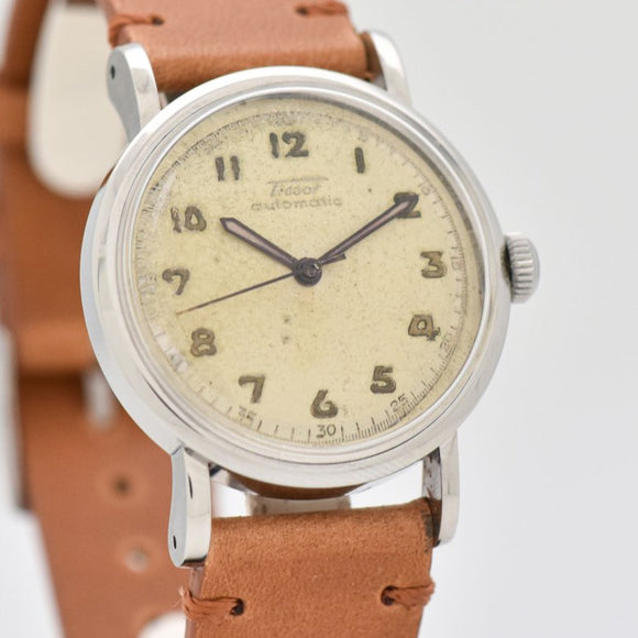1950's Vintage Tissot Reference 6546-1 Stainless Steel Watch (# 13062)